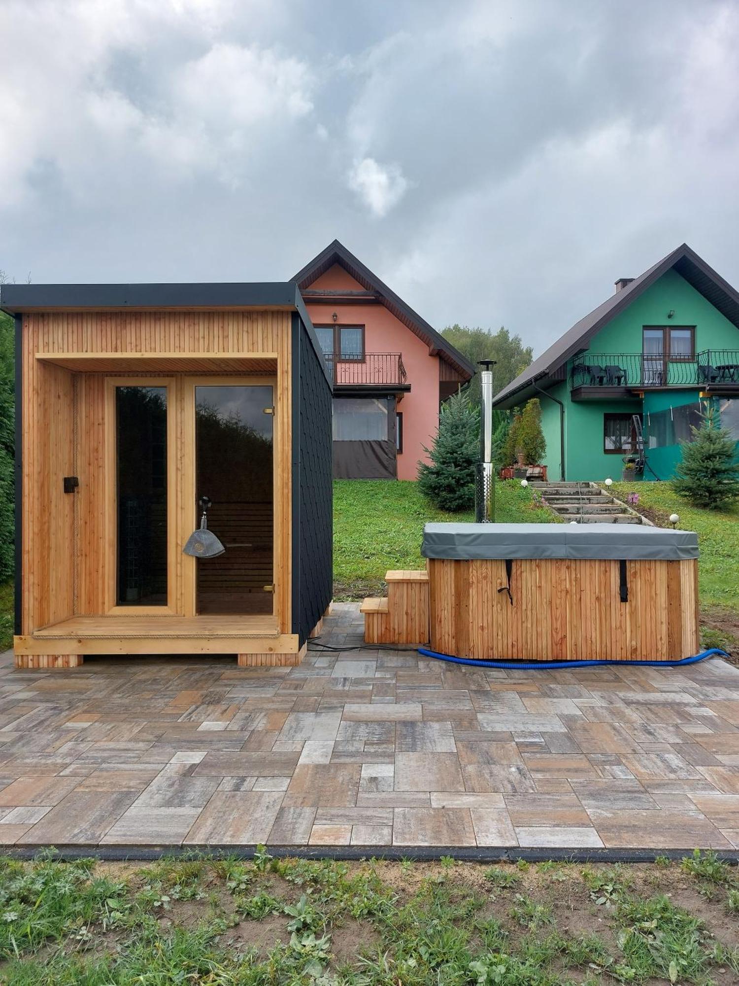 Cichy Zakatek - Sauna Jacuzzi Spa Relax Solina Bieszczady 莱斯科 外观 照片